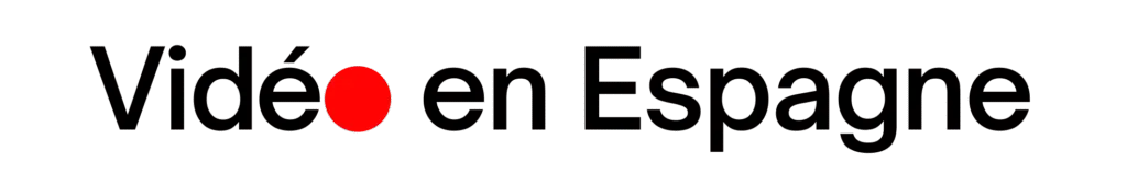 Vidéo en Espagne - logo noir